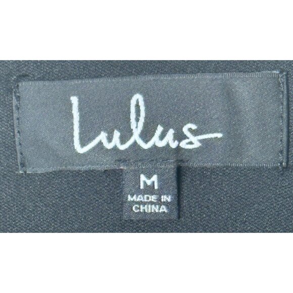 Lulus Womens Dress Floral Maxi Long Sleeve Wondrous Water Lilies Black Medium - Picture 7 of 11